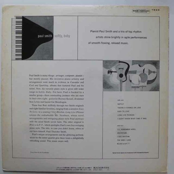 Release: Softly, Baby-Vinyl-Japan-1983-ECJ-50100-5462352
