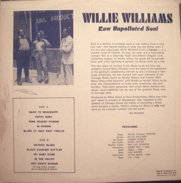 Release: Raw Unpolluted Soul-Vinyl-US-1973-SR-1001-3880242