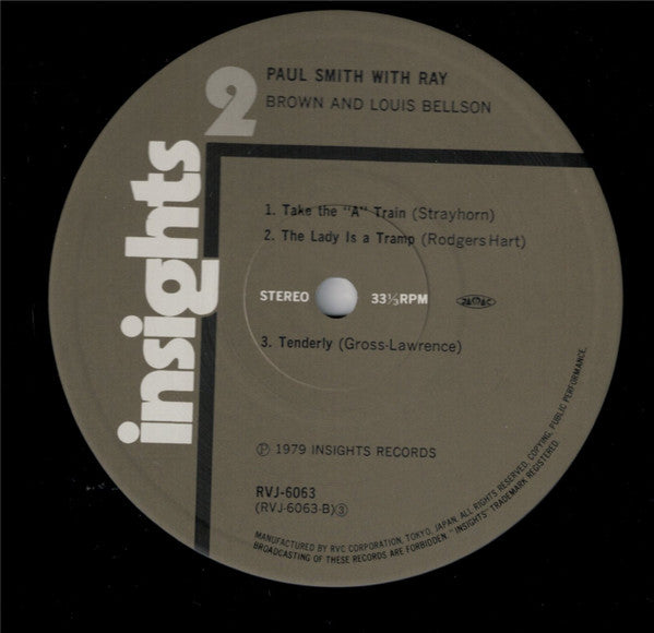 Paul Smith With Ray Brown  And Louis Bellson