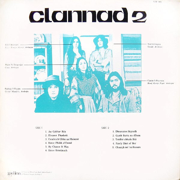 Release: Clannad 2-Vinyl-Ireland-1975-CEF 041-4815426