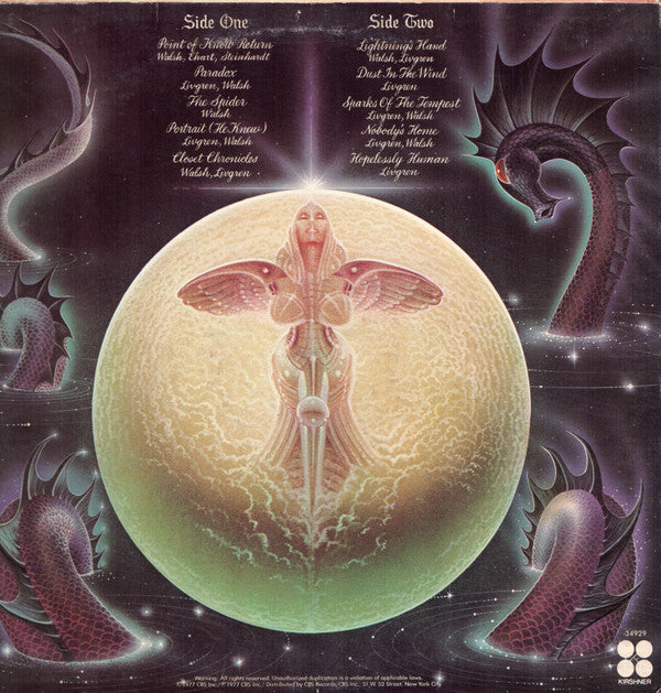 Release: Point Of Know Return-Vinyl-US-1977-JZ 34929, 34929-8967066