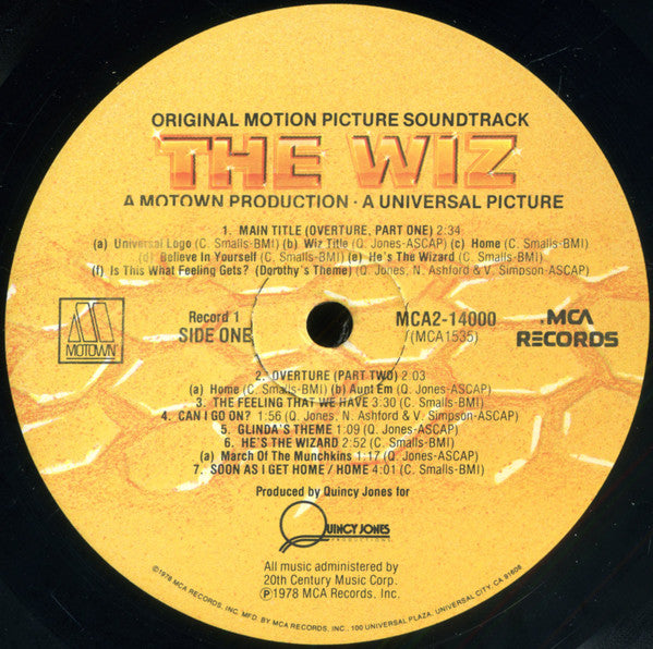 The Wiz (Original Motion Picture Soundtrack)