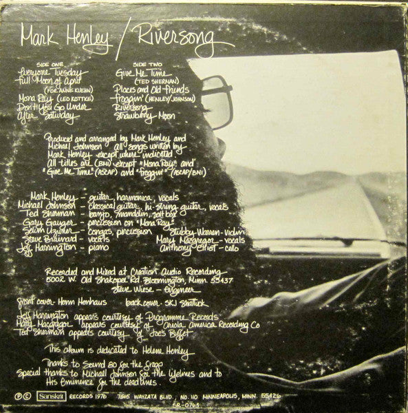 Master Release: Riversong by Mark Henley