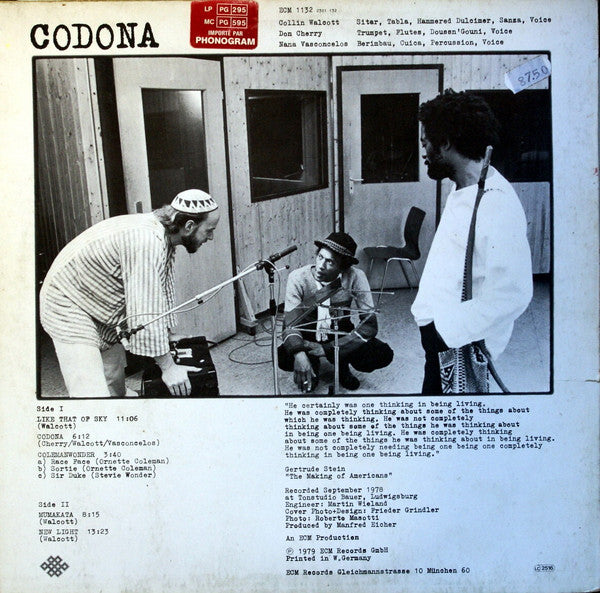 Master Release: Codona by Codona