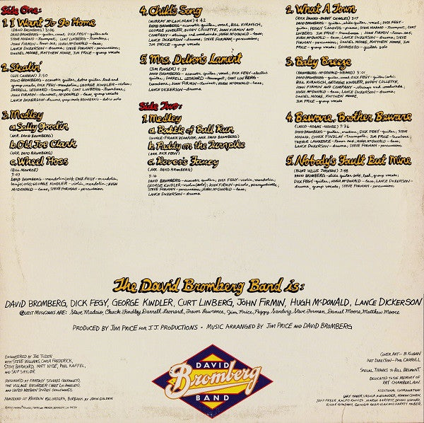 Release: Reckless Abandon-Vinyl-US-1977-F-9540-2306249