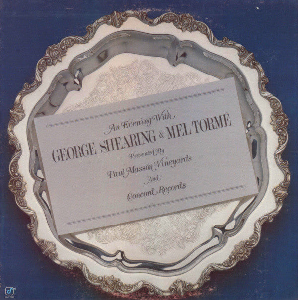 Master Release: An Evening With George Shearing And Mel Tormé by George Shearing