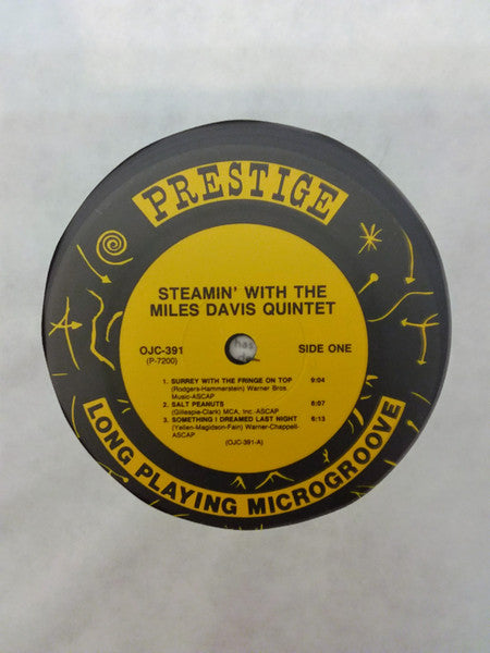 Steamin' With The Miles Davis Quintet