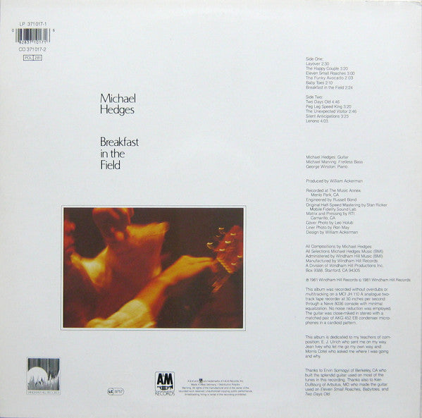 Release: Breakfast In The Field-Vinyl-Europe-1981-371017-1, 371017-1-2182483