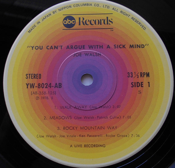 You Can't Argue With A Sick Mind