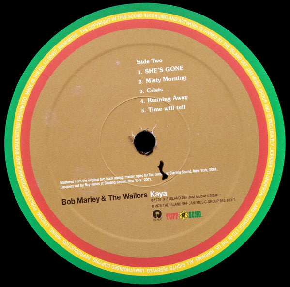 Release: Kaya-Vinyl-UK & Europe-2001-548 899-1, 548 899-1-2709627