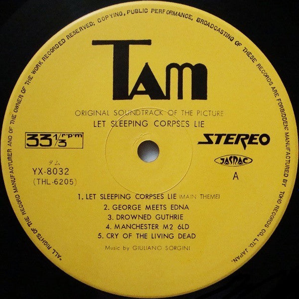 Let Sleeping Corpses Lie - Original Soundtrack Recording