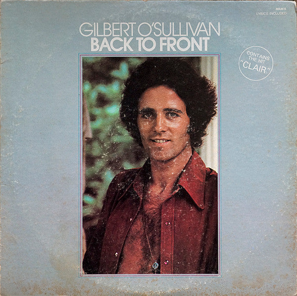 Release: Back To Front-Vinyl-US-1972-MAM-5-1522710