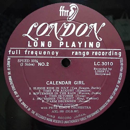 Calendar Girl