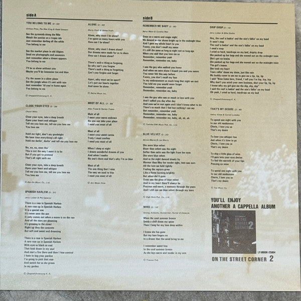 On The Street Corner 1 - '86 Version