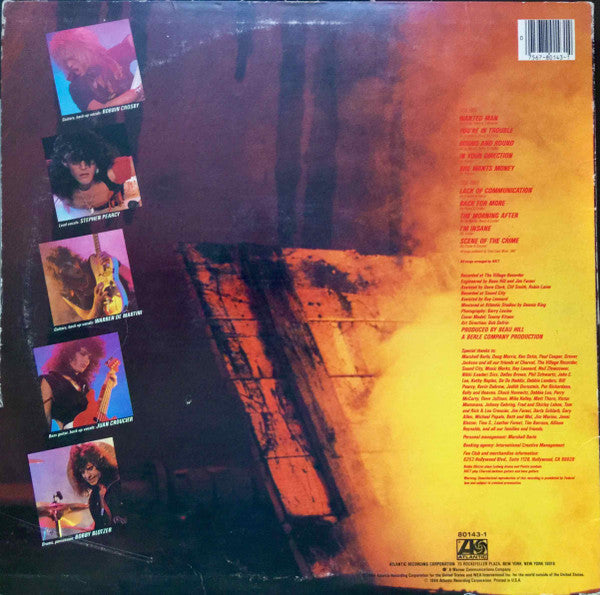 Release: Out Of The Cellar-Vinyl-US-1984-80143-1-7198303