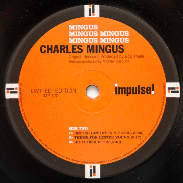 Mingus Mingus Mingus Mingus Mingus