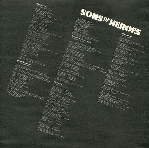 Sons Of Heroes