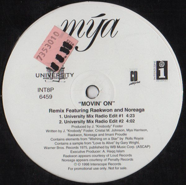 Release: Movin' On-Vinyl-US-1998-INT8P-6459, none-1108006