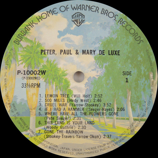 Peter, Paul & Mary De Luxe