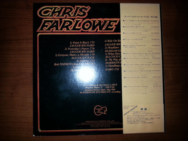 Master Release: Out Of Time Paint It Black by Chris Farlowe