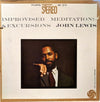 John Lewis (2) - Improvised Meditations & Excursions (LP, Album, Repress, Stereo) - Very Good (VG) / Very Good Plus (VG+)