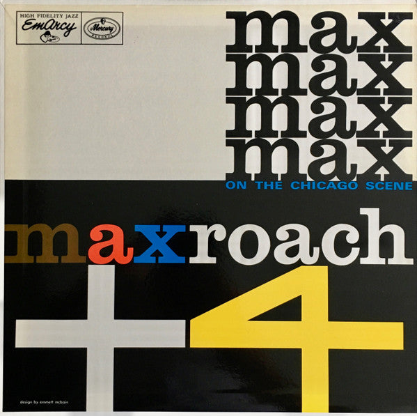 Release: Max Roach + 4 On The Chicago Scene-Vinyl-Japan-1984-195J-41, 195J-41-6027562