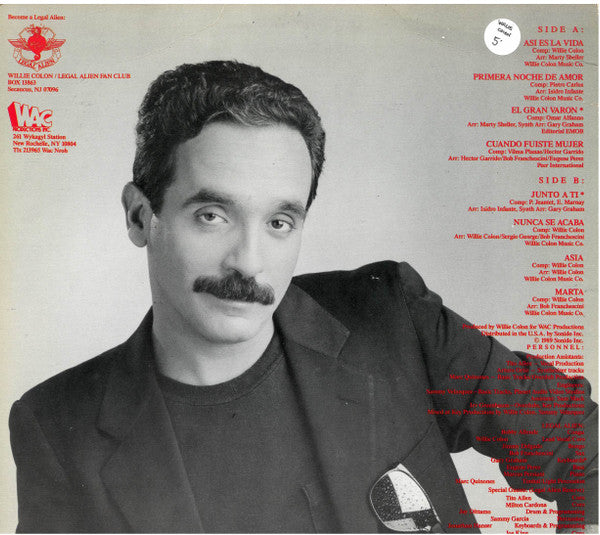 Master Release: Top Secrets / Altos Secretos  by Willie Colón