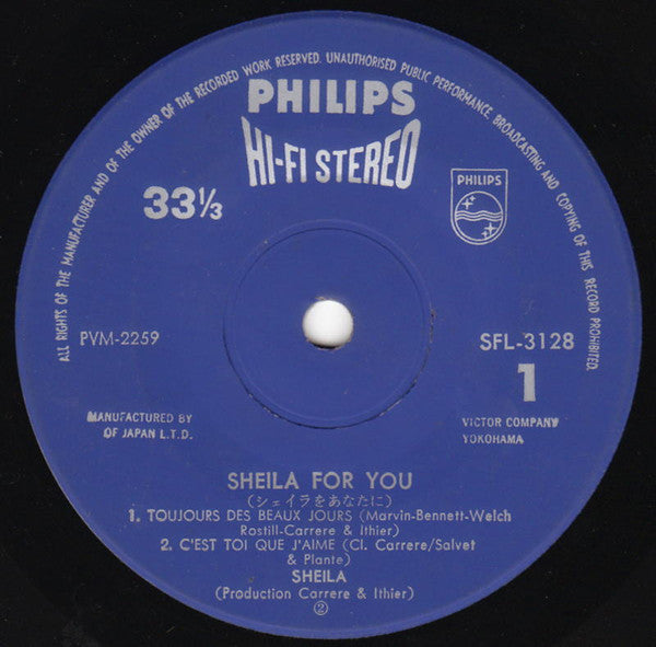 シェイラをあなたに = Sheila For You