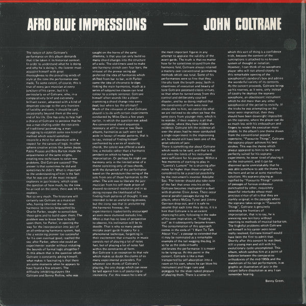 Release: Afro Blue Impressions-Vinyl-Japan-1977-MTZ 8501/2-3967382