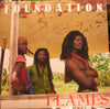 Foundation (14) - Flames (LP, Album) - Very Good (VG) / Very Good (VG)