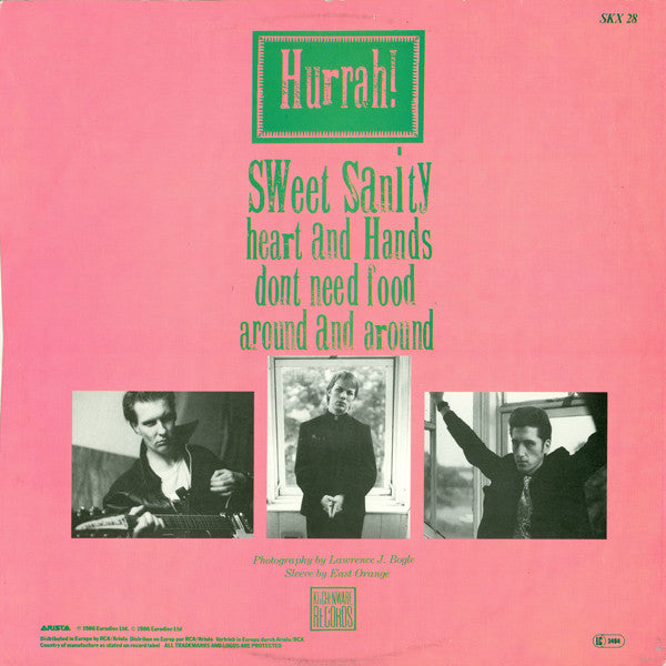 Release: Sweet Sanity-Vinyl-UK-1986-SKX 28-1285887