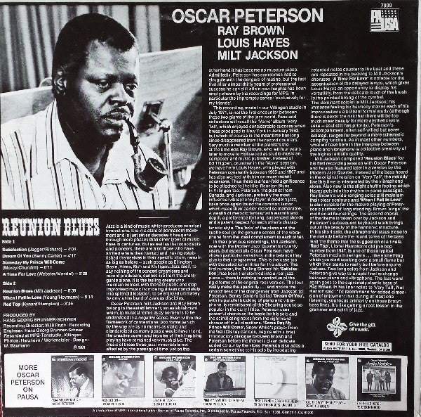 Release: Reunion Blues-Vinyl-US-1981-PR 7099-5996572