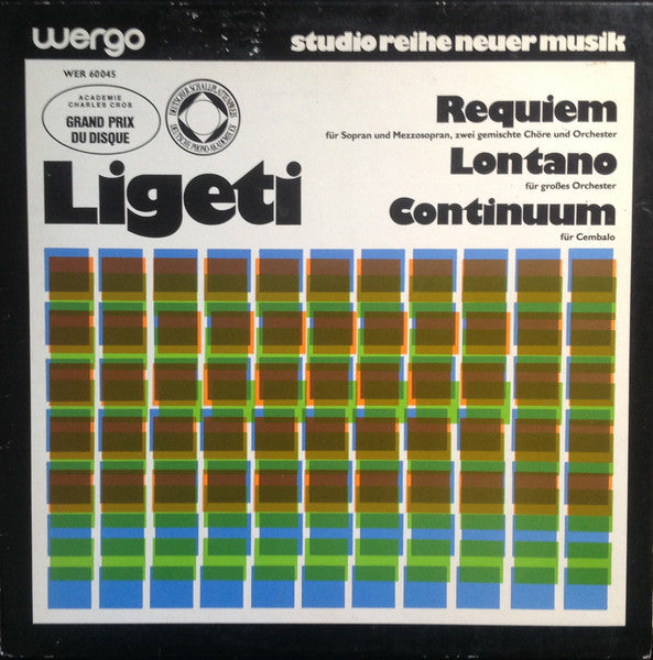 Master Release: Requiem / Lontano / Continuum by György Ligeti