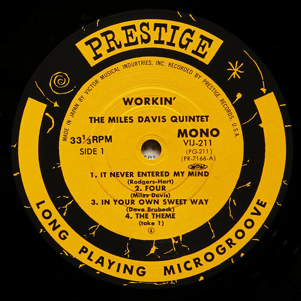Workin' With The Miles Davis Quintet