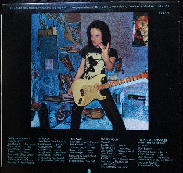 Release: Back Street Crawler-Vinyl-UK-1973-ILPS 9264-2575706