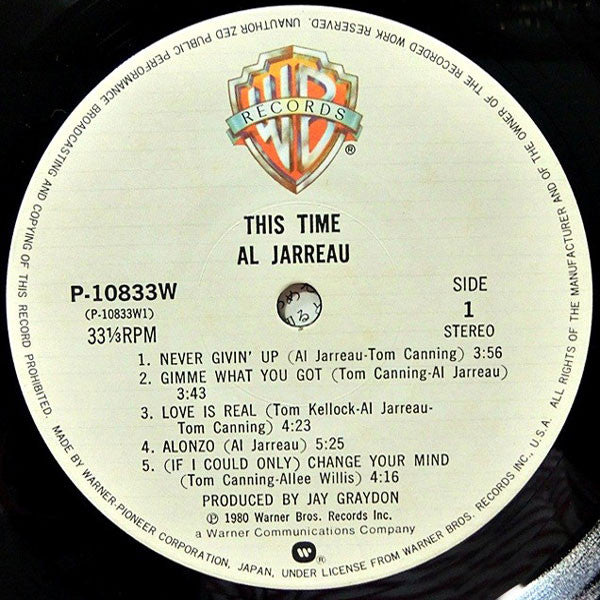 Release: This Time-Vinyl-Japan-1980-P-10833W-4703648