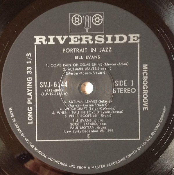 Portrait In Jazz = ポートレイト・イン・ジャズ