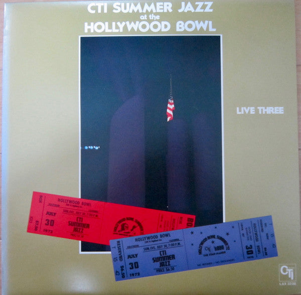 Release: CTI Summer Jazz At The Hollywood Bowl Live Three-Vinyl-Japan-1979-LAX 3238, CTI 7078-9380784