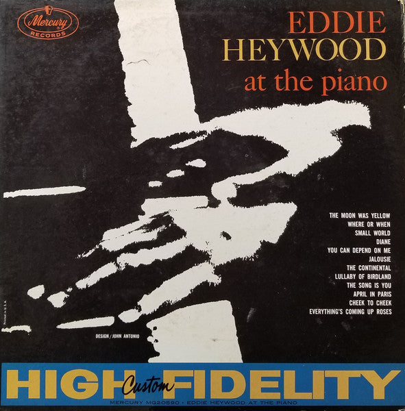 Release: Eddie Heywood At The Piano-Vinyl-US-1960-MG 20590, MG-20590-5511164