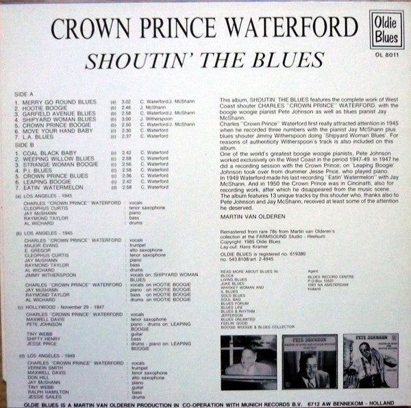 Release: Unknown Release-Vinyl-Netherlands-1985-OL 8011-6503053