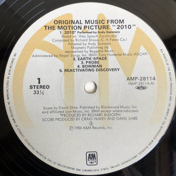 2010 (Original Music From The Motion Picture)