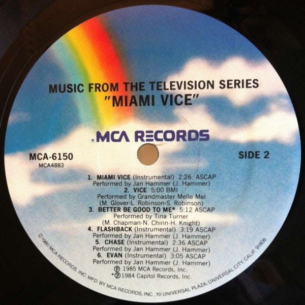 Music From The Television Series "Miami Vice"