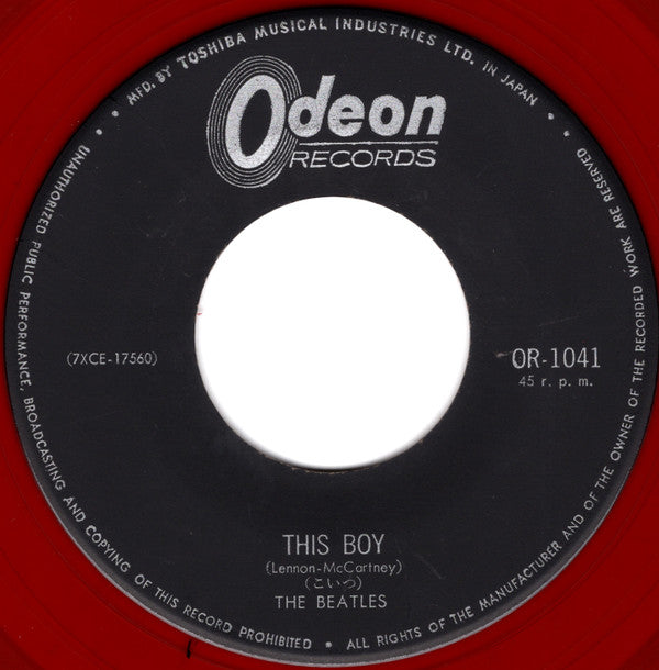 I Want To Hold Your Hand / This Boy = 抱きしめたい  / こいつ