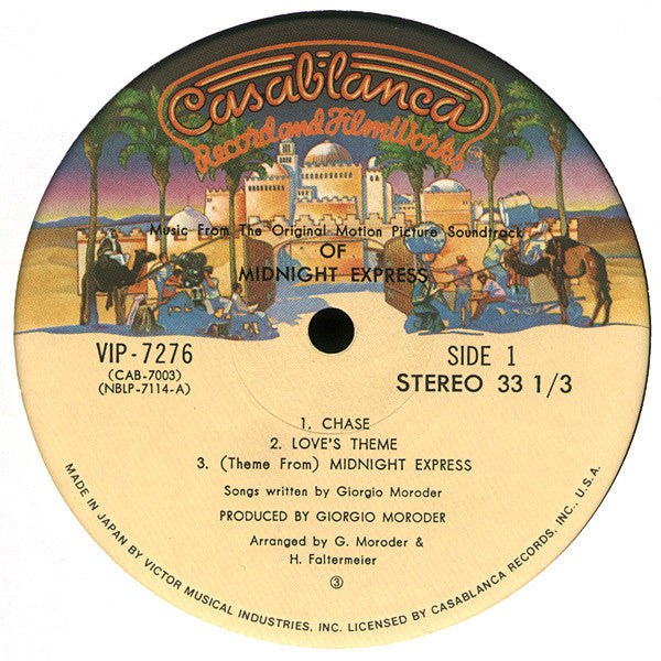 Midnight Express (Music From The Original Motion Picture Soundtrack)