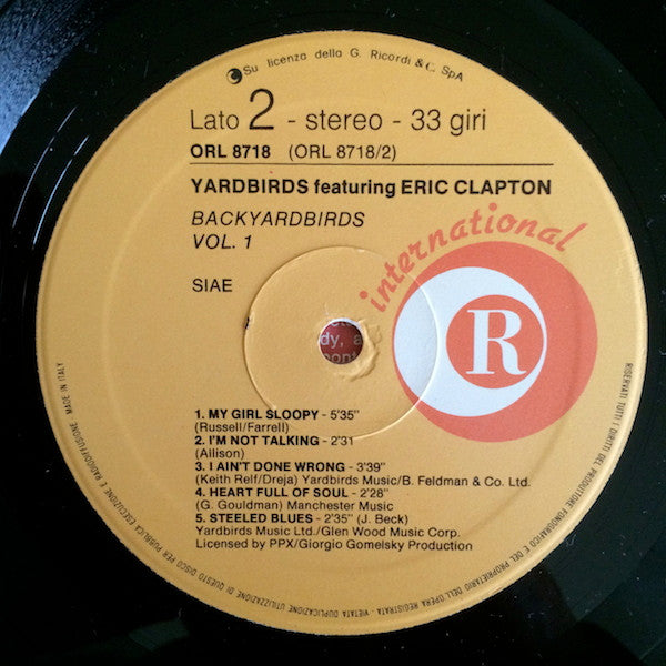 Backyardbirds Featuring Eric Clapton Vol. 1