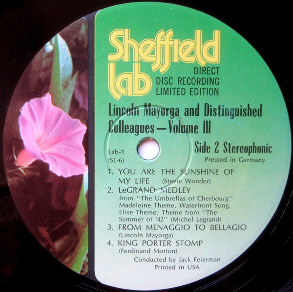 Lincoln Mayorga & Distinguished Colleagues - Volume III