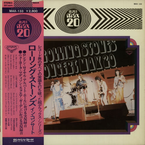 Release: Live! The Rolling Stones Deluxe-Vinyl-Japan-1975-MAX 133, MAX-133-6137796