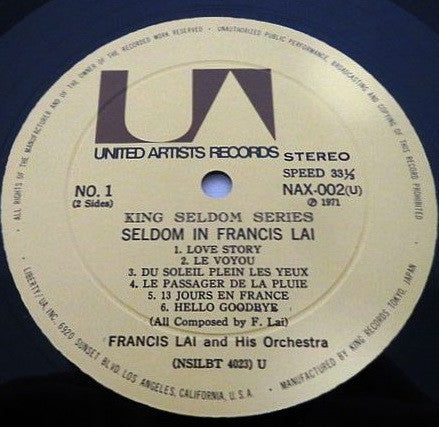 Seldom In Francis Lai No. 2