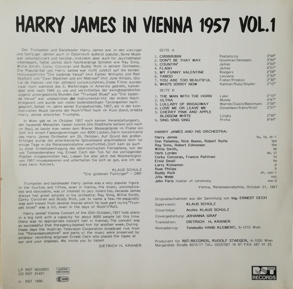 Master Release: In Vienna 1957 Vol. 1 by Harry James (2)