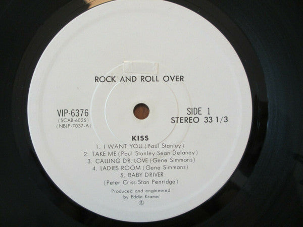 Release: Rock And Roll Over-Vinyl-Japan-1976-VIP-6376-8238179